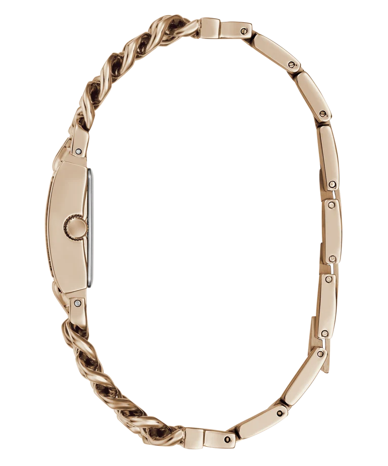 GUESS Ladies Micro Mod Rose Gold Tone Analog Watch - GW1159L4
