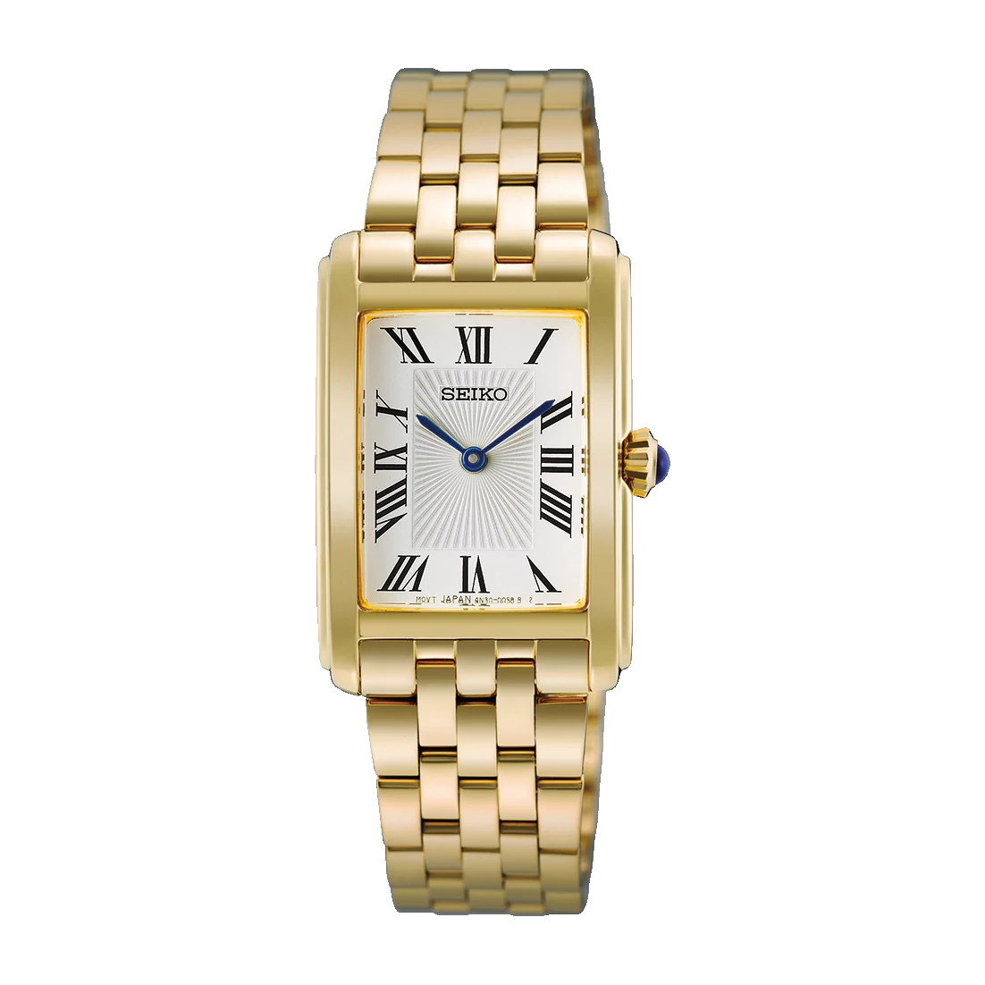 Seiko Ladies Dress Watch in Gold-tone with Roman Numeral Dial - HGG001P1