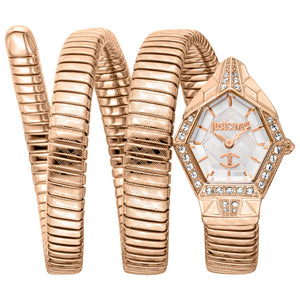 Just Cavalli Quartz Silver Dial Analog Watch For Women JC1L304M0085 - KRISHNA WATCH COMPANY