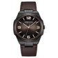 Kenneth Cole Quartz Analog Brown Dial Brown Leather Strap Watch for Men KCWGA0015203MN