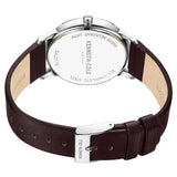 Kenneth Cole Green Dial Brown Leather Strap Watch KCWGA2217604MN - KRISHNA WATCH COMPANY