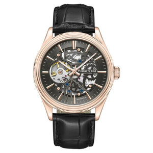 Kenneth Cole Mechanical Hand Grey Dial Watch For Men - NTKCWGE0048904MN - KRISHNA WATCH COMPANY