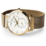 Kenneth Cole Quartz Analog Champagne Dial Stainless Steel Strap Watch for Men nekcwgk2125202mn - KRISHNA WATCH COMPANY