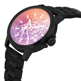 Kenneth Cole Automatic Leather Strap Watch for Men nekcwgl2104103mn