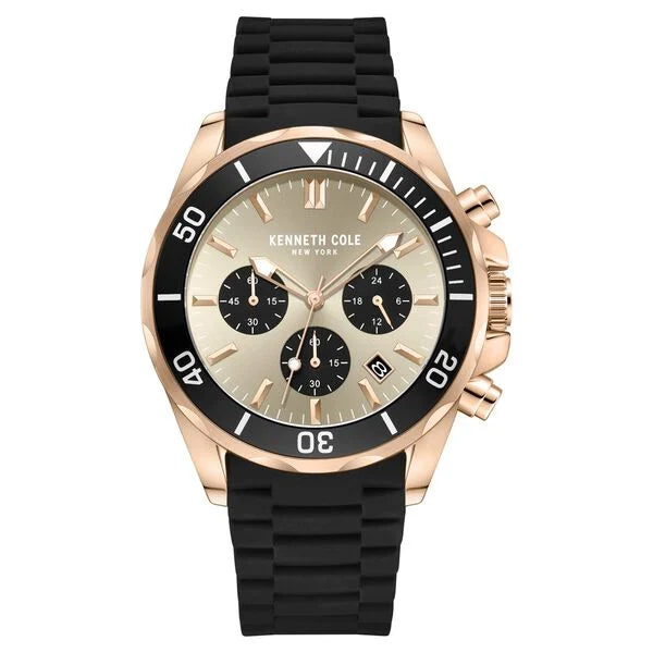 Kenneth Cole Quartz Chronograph Watch for Men - KCWGO0027103MN