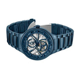 Kenneth Cole Automatic Blue Dial Stainless Steel Strap Watch For Men kcwgy0059802mn