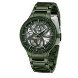 Kenneth Cole Automatic Green Dial Stainless Steel Strap Watch For Men kcwgy0059803mn - KRISHNA WATCH COMPANY