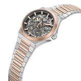 Kenneth Cole Automatic Grey Dial Two Toned Watch For Men - KCWGY0065302MN - KRISHNA WATCH COMPANY