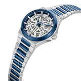 Kenneth Cole Automatic Silver Dial Two Toned Watch For Men - KCWGY0065304MN - KRISHNA WATCH COMPANY