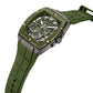 Kenneth Cole Automatic Green Dial Green Colour Silicone Strap Watch For Men kcwgz0067804mn
