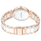 Kenneth Cole Quartz Analog White Dial White Stainless Steel & Ceramic Strap Watch For Women kcwlg0062702ld - KRISHNA WATCH COMPANY