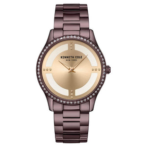 Kenneth Cole Quartz Analog Silver Dial Stainless Steel Strap Watch for Women NEKCWLG2223303LD - KRISHNA WATCH COMPANY
