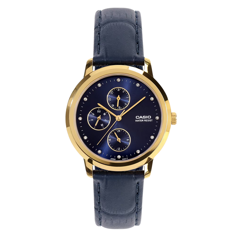 Casio Enticer Women LTP-SN6KGL-2A - A2493 - KRISHNA WATCH COMPANY