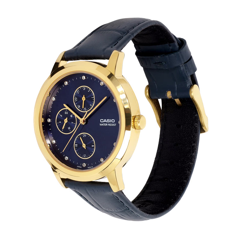 Casio Enticer Women LTP-SN6KGL-2A - A2493 - KRISHNA WATCH COMPANY