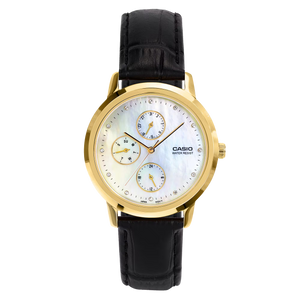 Casio Enticer Women LTP-SN6KGSL-7A - A2495 - KRISHNA WATCH COMPANY