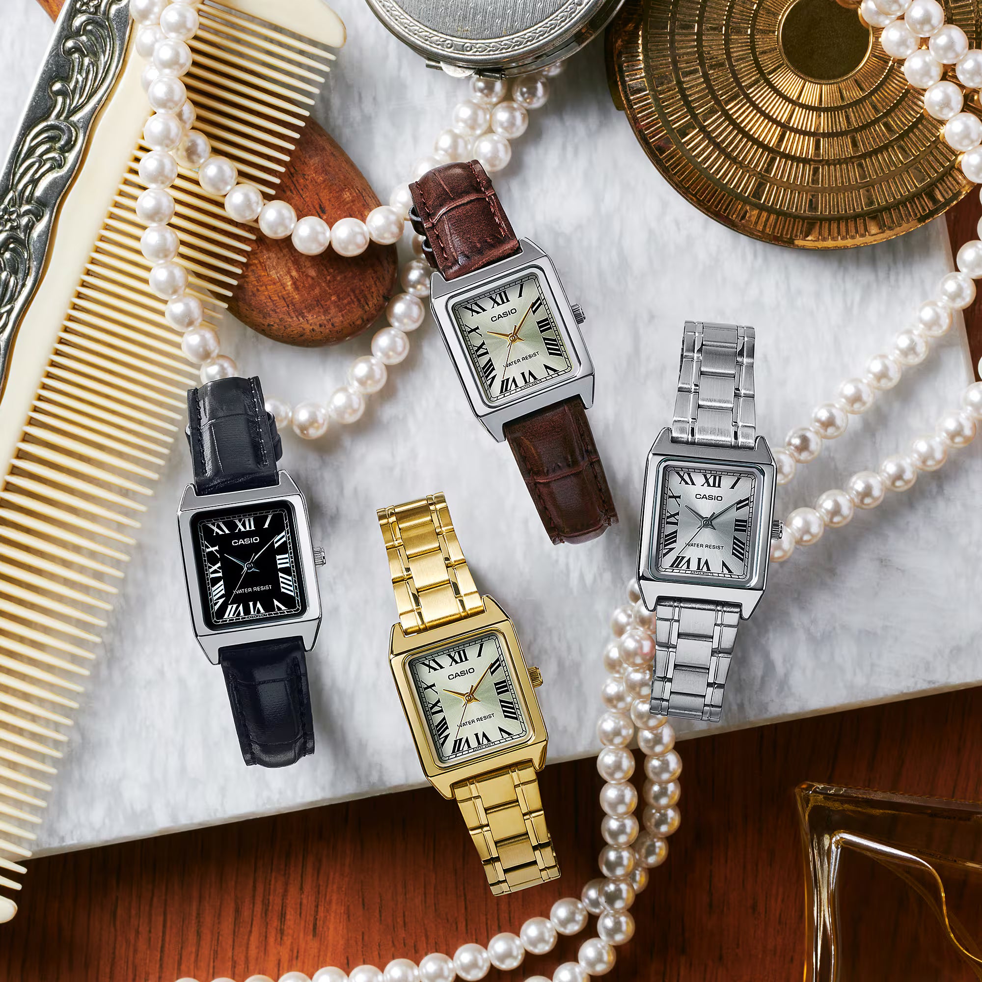 Analog Casio ENTICER LADIES LTP-V007D-7BUDF - A2282