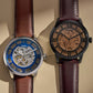 Fossil Analog-Digital Beige Dial Men's Watch-ME3267