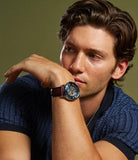 Fossil Analog-Digital Beige Dial Men's Watch-ME3267