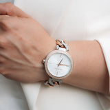 Michael Kors Women Outlet Catelyn Two Tone Watch MK4634