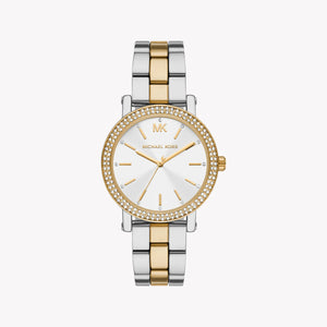 Michael Kors Women's Silver/Gold Watch - MK7550 - KRISHNA WATCH COMPANY