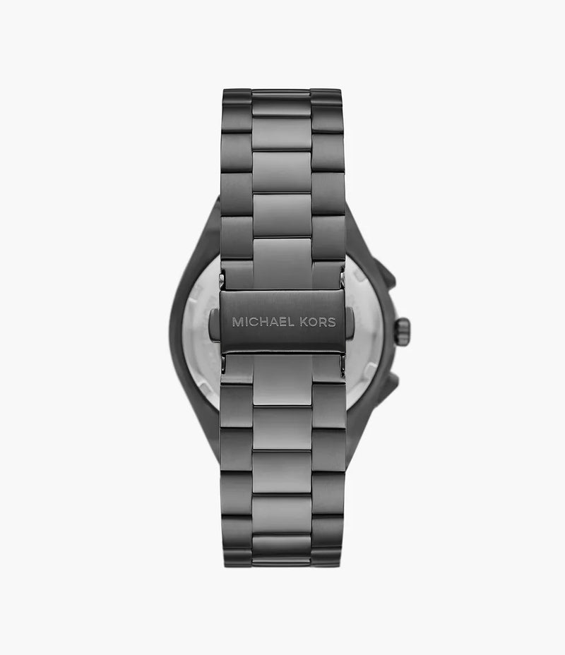 Michael Kors Lennox Chronograph Gunmetal Stainless Steel Watch MK9118 - KRISHNA WATCH COMPANY
