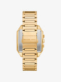 Michael Kors Men Brass Dial & Stainless Steel Bracelet Watch MK9281
