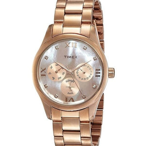 TIMEX Analog Brown Dial Women's Watch-TW000W208 - KRISHNA WATCH COMPANY