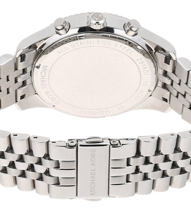 Michael Kors Lexington Black Dial Watch for Men - MK8602 - KRISHNA WATCH COMPANY