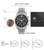 Michael Kors Lexington Black Dial Watch for Men - MK8602 - KRISHNA WATCH COMPANY