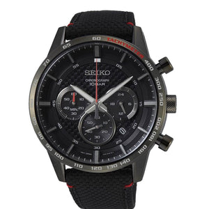 Seiko Analog Black Dial Men's Watch-SSB359P1 - KRISHNA WATCH COMPANY
