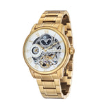EARNSHAW Longitude Automatic Skeleton Dual Time Multifunction Watch for Men ES-8006-22