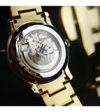 EARNSHAW Longitude Automatic Skeleton Dual Time Multifunction Watch for Men ES-8006-22