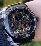 EARNSHAW Longitude Skeleton Automatic Multifunction Watch for Men ES-8006-55