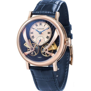 EARNSHAW Beaufort Anatolia men Automatic Open Heart Skeleton Watch - KRISHNA WATCH COMPANY
