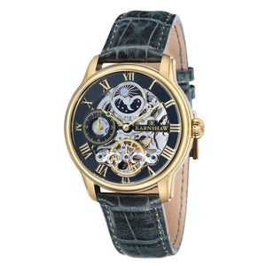 EARNSHAW Longitude Automatic Skeleton Dual Time Multifunction Watch for Men - ES - 8006-09 - KRISHNA WATCH COMPANY