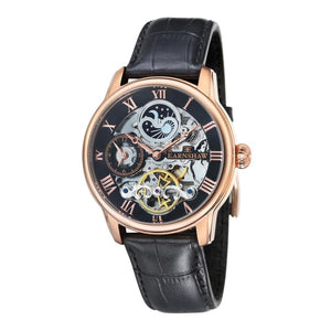 EARNSHAW Longitude Automatic Skeleton Watch for Men ES-8006-07 - KRISHNA WATCH COMPANY