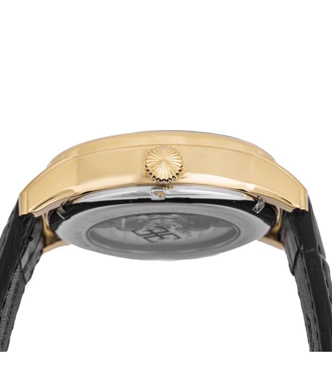 EARNSHAW Longitude Automatic Skeleton Watch for Men ES-8006-07 - KRISHNA WATCH COMPANY