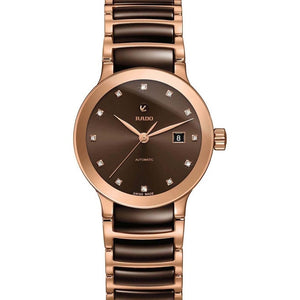 RADO CENTRIX AUTOMATIC DIAMONDS Watch for Women R30183752 - KRISHNA WATCH COMPANY