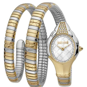 Just Cavalli Snake Analog Watch for Women JC1L189M0075 - KRISHNA WATCH COMPANY