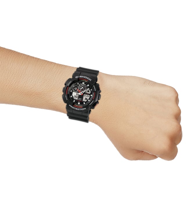 CASIO G-SHOCK GA-100-1A4DR - G272 - KRISHNA WATCH COMPANY