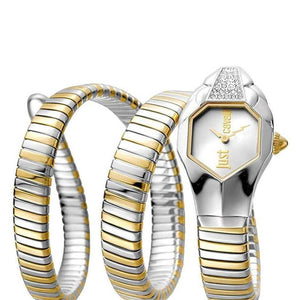 Just Cavalli Glam Snake Watch for Women JC1L022M0045 - KRISHNA WATCH COMPANY