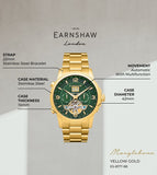 EARNSHAW Marylebone Automatic Skeleton Grand Open Heart Watch for Men ES-8177-88 - KRISHNA WATCH COMPANY