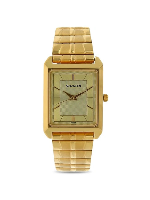 Sonata Analog Watch for Men NP7007YM13 - KRISHNA WATCH COMPANY