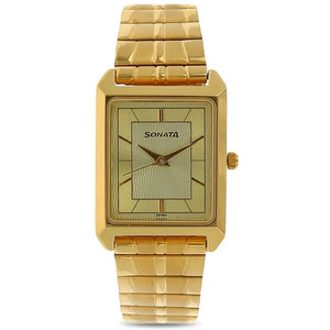 Sonata Analog Watch for Men NP7007YM13 - KRISHNA WATCH COMPANY