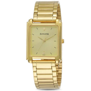Sonata Analog Watch for Men NP7053YM02 - KRISHNA WATCH COMPANY