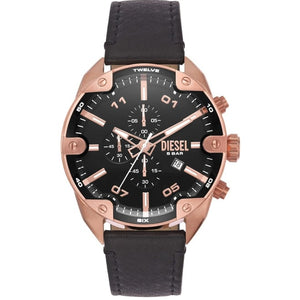 Diesel Spiked Chronograph Analog Watch for Men DZ4607 - KRISHNA WATCH COMPANY