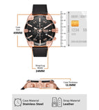 Diesel Spiked Chronograph Analog Watch for Men DZ4607