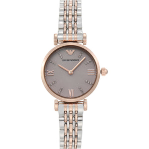 EMPORIO ARMANI Gianni T-Bar Analog Watch for Women - AR11223 - KRISHNA WATCH COMPANY
