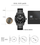 GUESS Crescent Analog Watch for Men - GW0574G3 - KRISHNA WATCH COMPANY