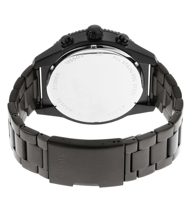 Brox Multifunction Smoke Stainless Steel Watch BQ2533